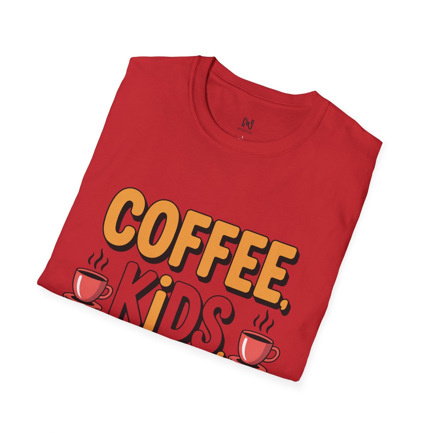 Funny Coffee & Kids Parenting T-Shirt — Punchy Parenting Quote Tee