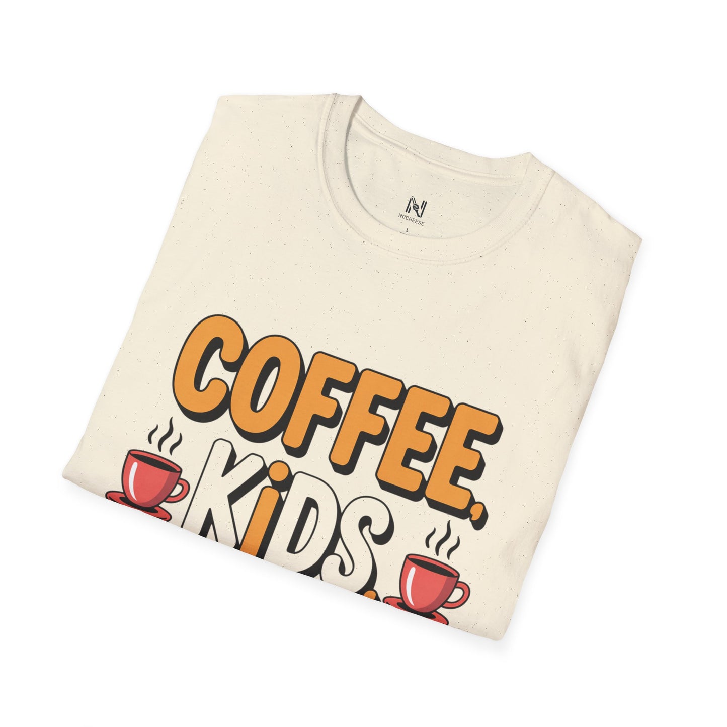 Funny Coffee & Kids Parenting T-Shirt — Punchy Parenting Quote Tee