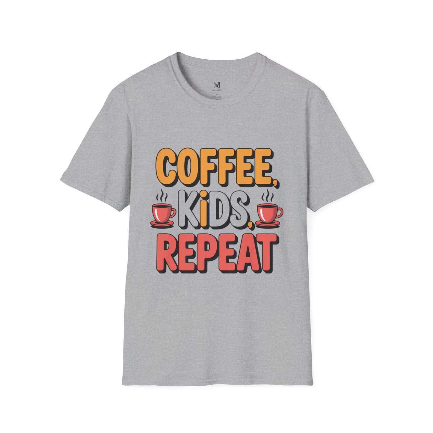 Funny Coffee & Kids Parenting T-Shirt — Punchy Parenting Quote Tee