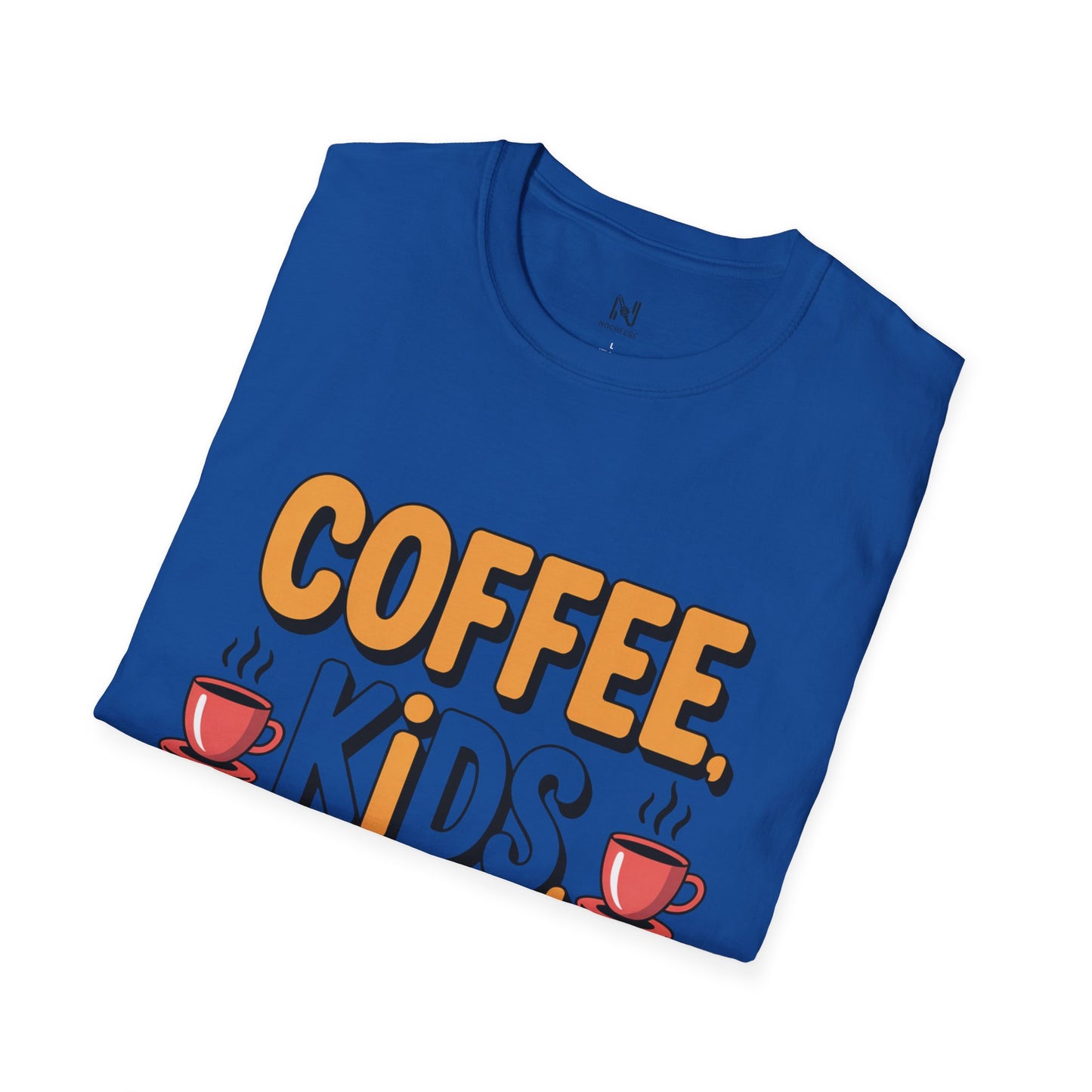 Funny Coffee & Kids Parenting T-Shirt — Punchy Parenting Quote Tee