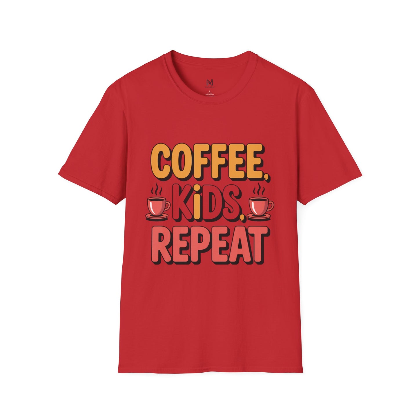 Funny Coffee & Kids Parenting T-Shirt — Punchy Parenting Quote Tee