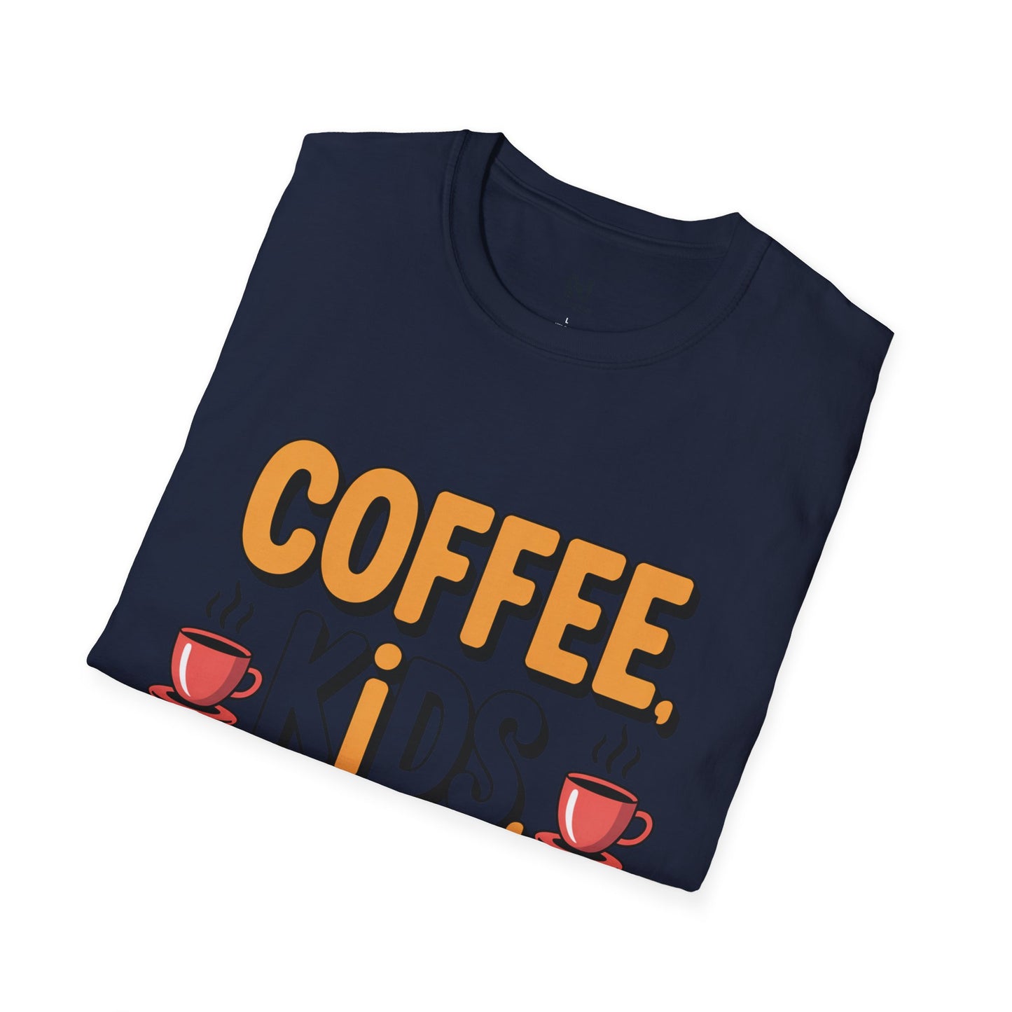 Funny Coffee & Kids Parenting T-Shirt — Punchy Parenting Quote Tee