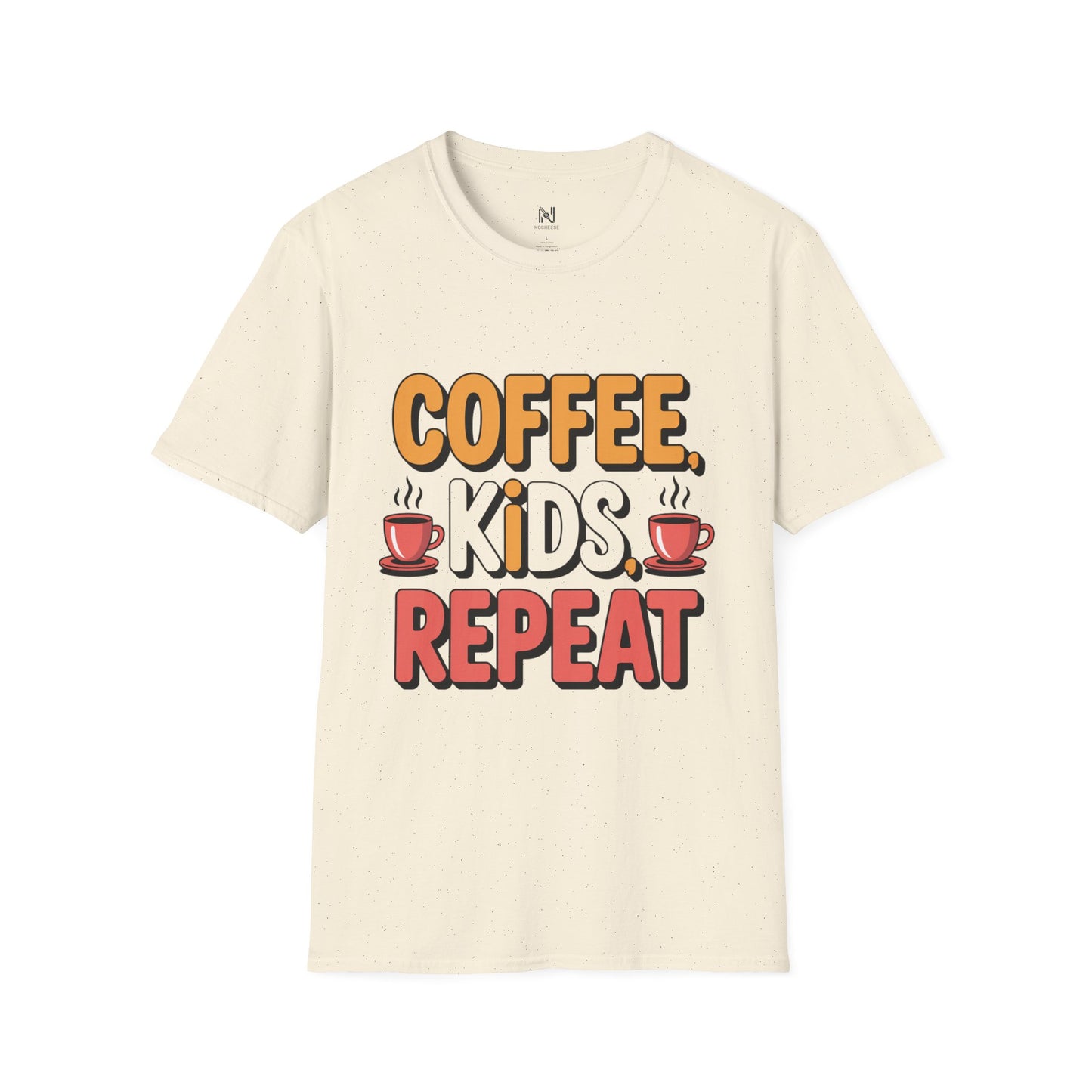 Funny Coffee & Kids Parenting T-Shirt — Punchy Parenting Quote Tee